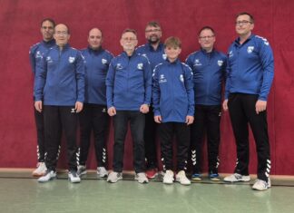 Trainingsanzüge für die Tischtennisabteilung des SV BW Benhausen