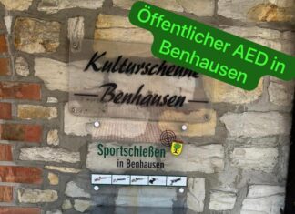 Öffentlicher Defibrillator für Benhausen