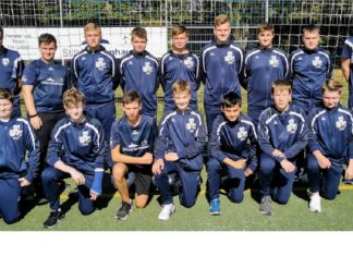 Trainingsanzüge für die B Jugend der JSG Benhausen/Neuenbeken/Altenbeken