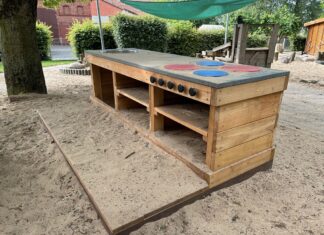 Outdoor-Spielgeräte für die KiTa St.Josef