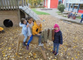 Aufwertung des Außengeländes der KiTa