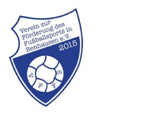 Flyer für den Verein zur Förderung des Fußballsports